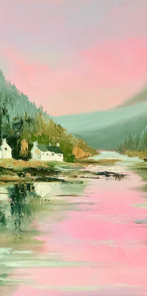 Quiet Highland Waters by Alexandra Jagoda (Ovcharenko)