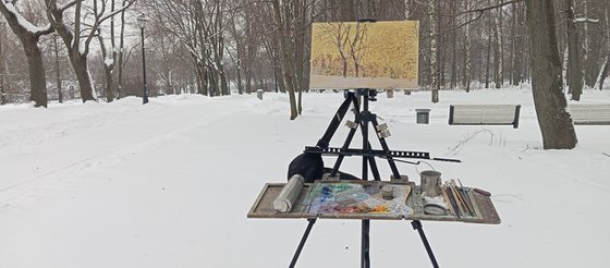 Maple Alley in January