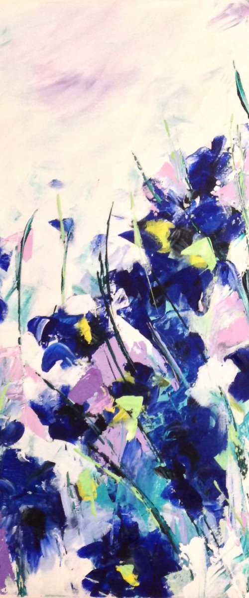 Iris Blue by Michelle Carolan
