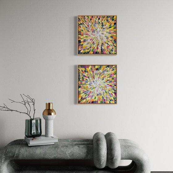 Bloom 45 - diptych
