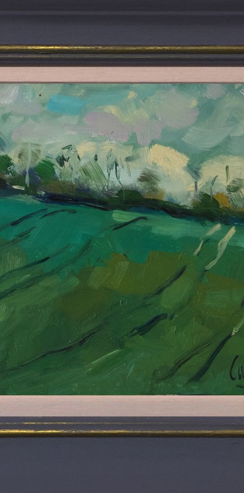 Hill with Tracks by Andre Pallat