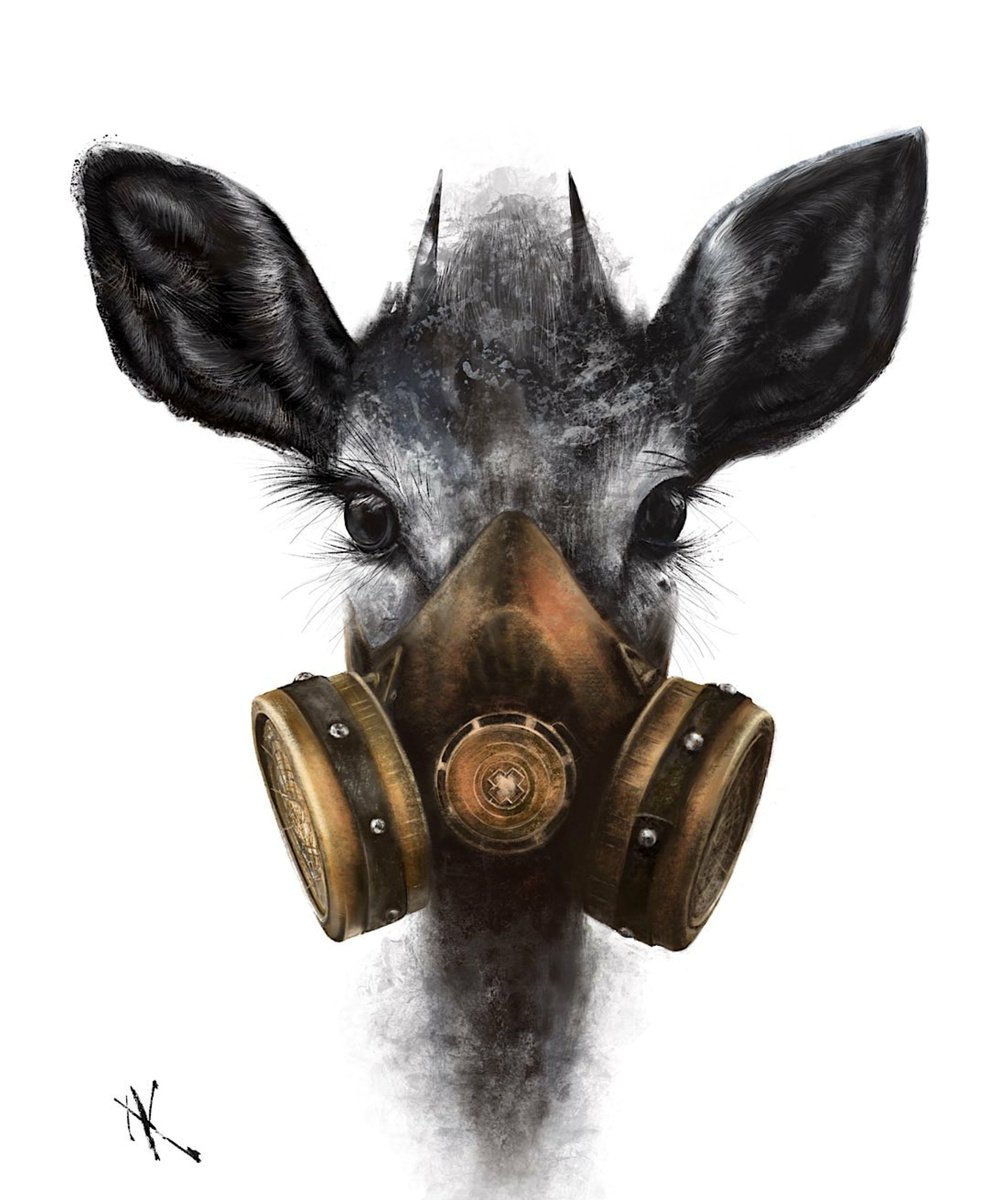 Steampunk antilope by Nevena Kosti?