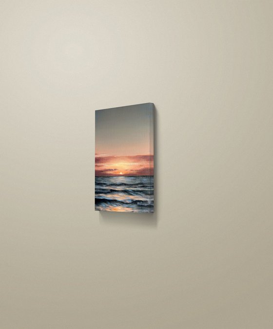 Calm sunset