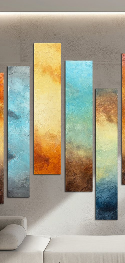 Pillars of colors - Landscapes by Andrada Anghel
