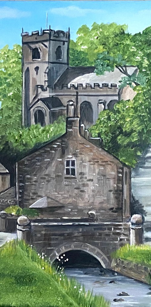 Downham Village by Aisha Haider