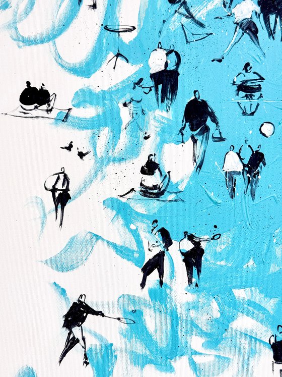 Everyone does their own thing Painting