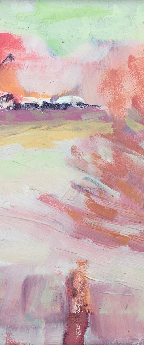 Trees with Pink by Chrissie Havers