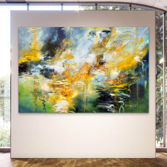 Golden Lilies of the Cenote