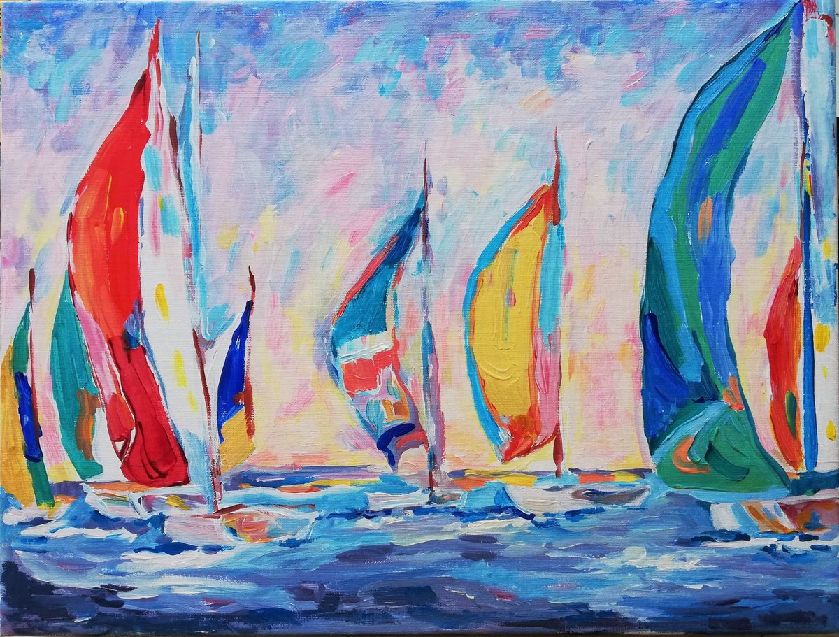 Sailing Joy by Jelena Djokic