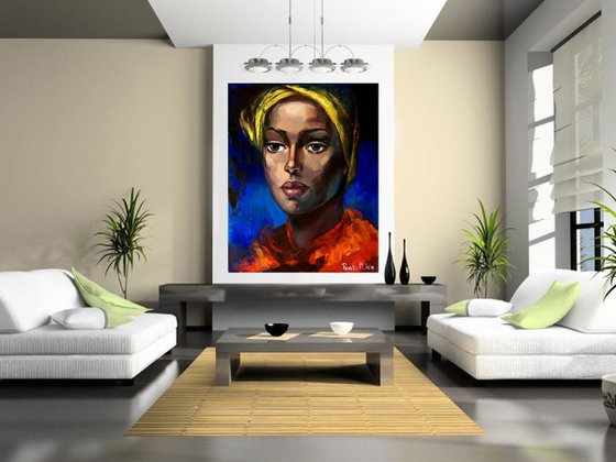 " African Woman "