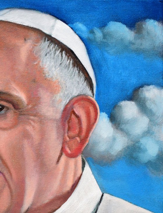 Portrait of Pope Francis