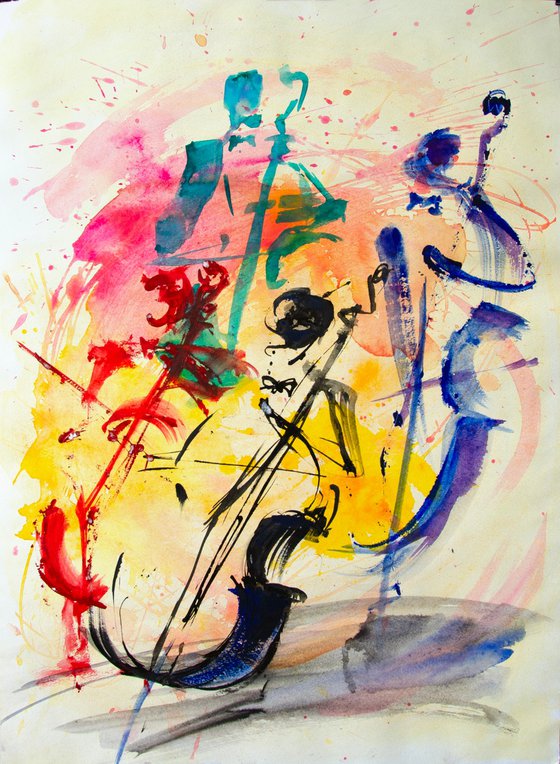 String Quartet. Color Symphony