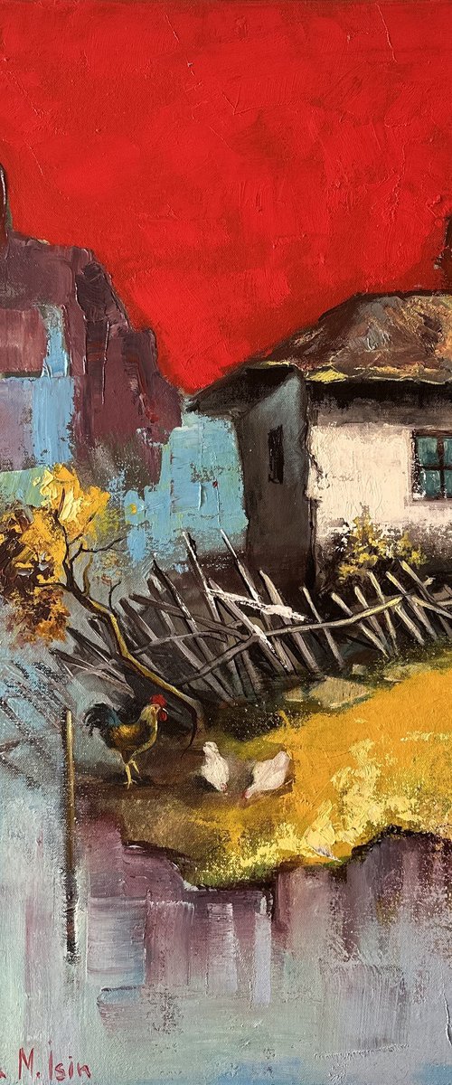 " Village House " No.2 by Reneta Isin