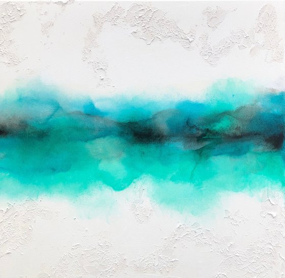 horizontal abstract (150 x 50 cm) Dee Brown