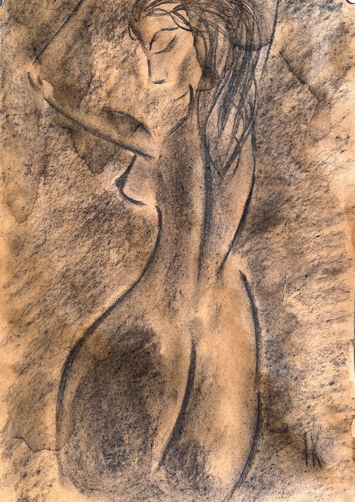 Female Nude by Halyna Kirichenko
