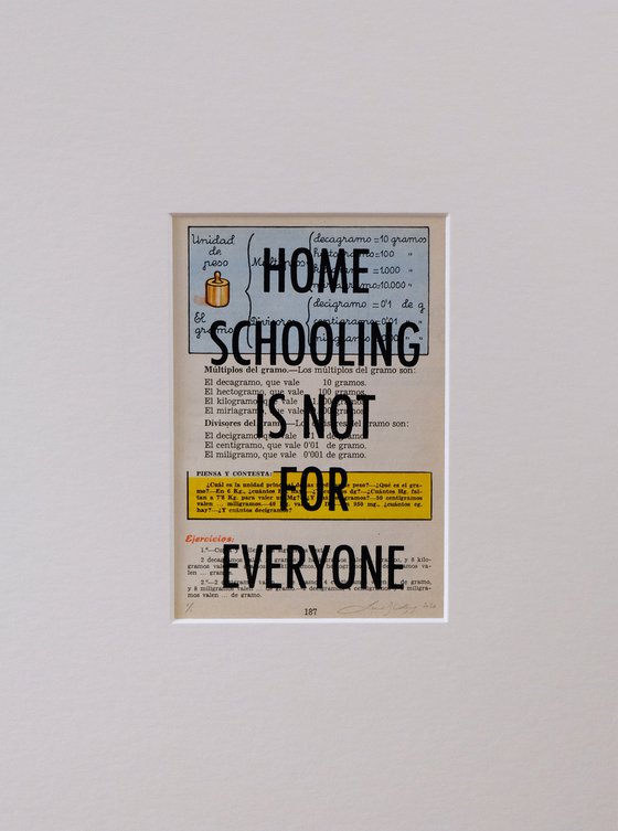 Homeschooling is not for everyone