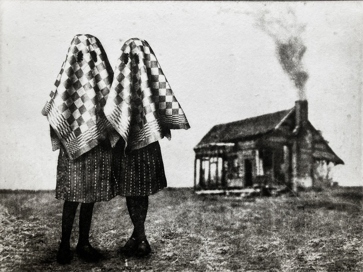 Surrealistic Etchings & Engravings , Ghostly Sisters By Jaco Putker, 13 X 10, Artwork For Sale On Artfinder