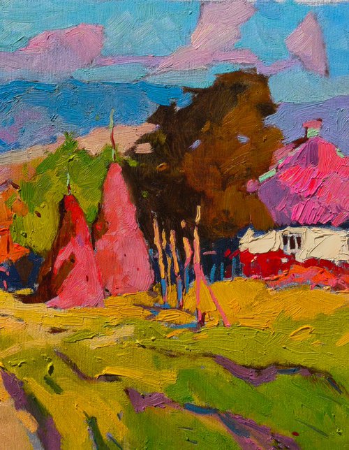 Sunny Yard by Alexander Shandor