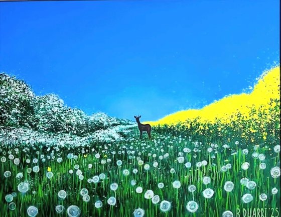 Deer in Hedgerow (2025)