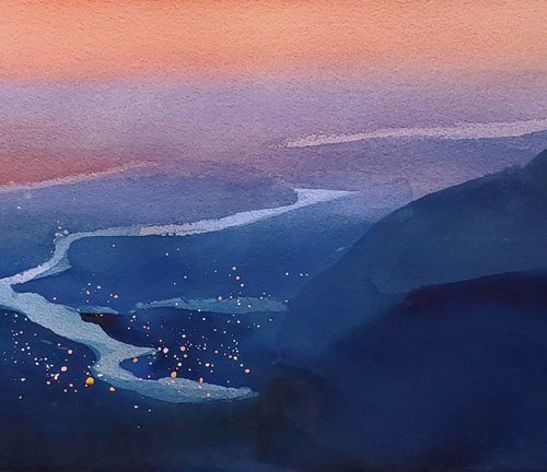 Thousand lights, one river by Prashant Prabhu