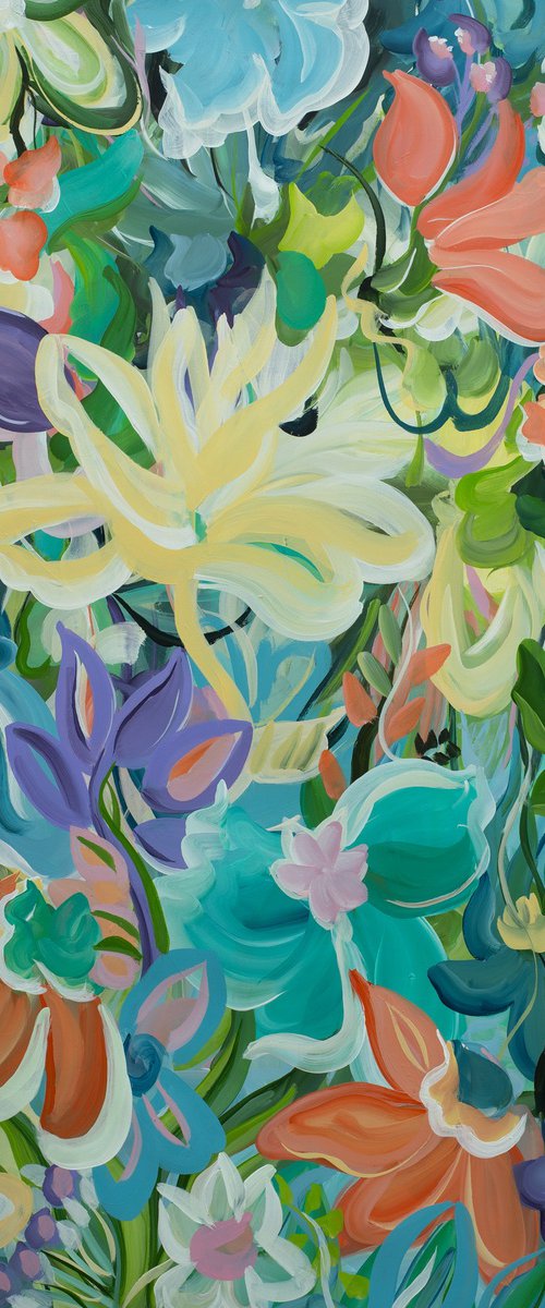 Botanical Unicorn by Amber Gittins