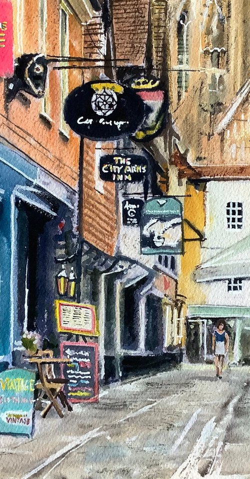 Butchery Lane, Canterbury by Darren Carey
