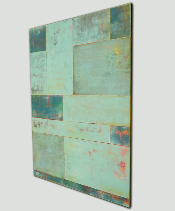 Turquoise Tiles Long
