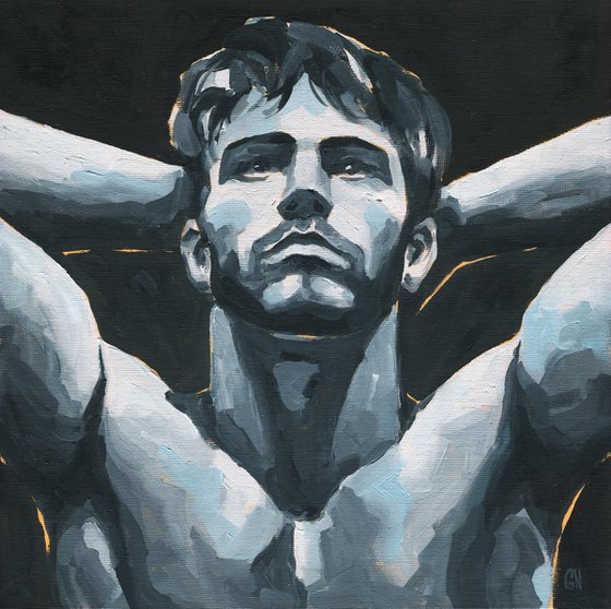 Rest in Strength Male portrait