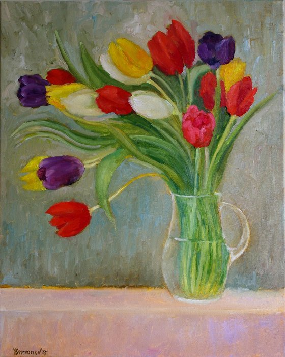 Fresh Spring Tulips