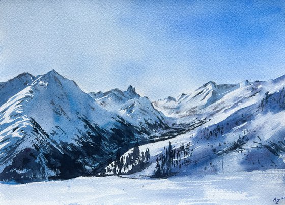 Snowy mountains series / 6