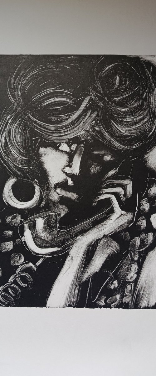 MONOPRINT4/Beauty salon? by Oxana Raduga