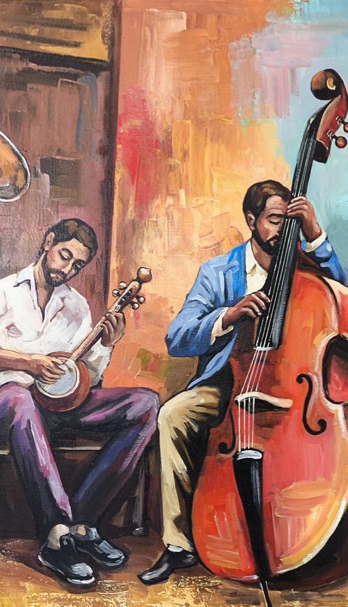 Street Jazz Band by Karine Harutyunyan