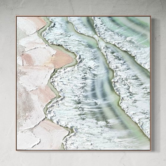 Whitsundays Green Tide 90x90 FLASHSALE