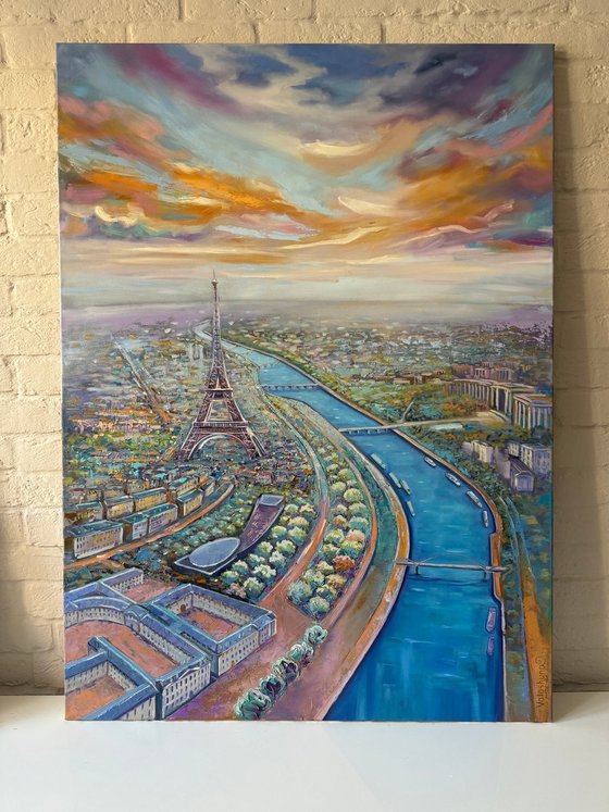 The Seine River in Paris