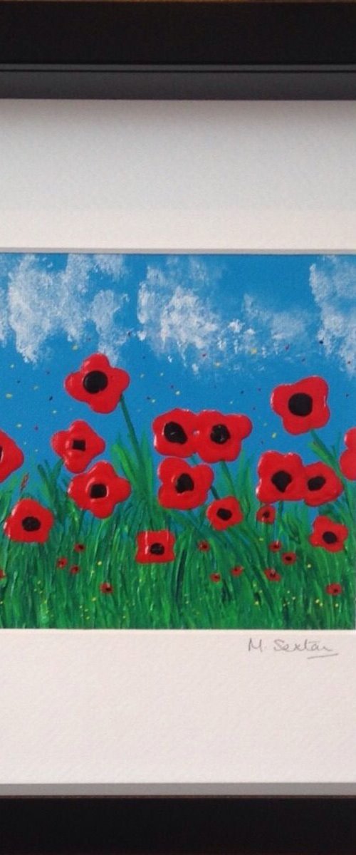 Poppies by Miki Sexton
