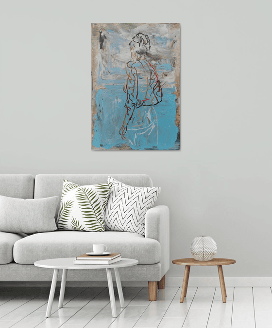 X 174 – Nude from behind. Daniela