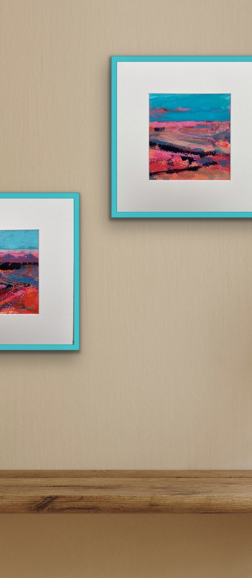 Turquoise Duet by Chrissie Havers