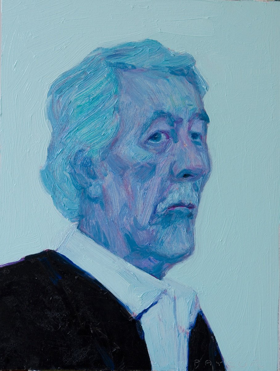 Pop Blue Jean Rochefort By Olivier Payeur, 7 X 9, Artwork For Sale On Artfinder