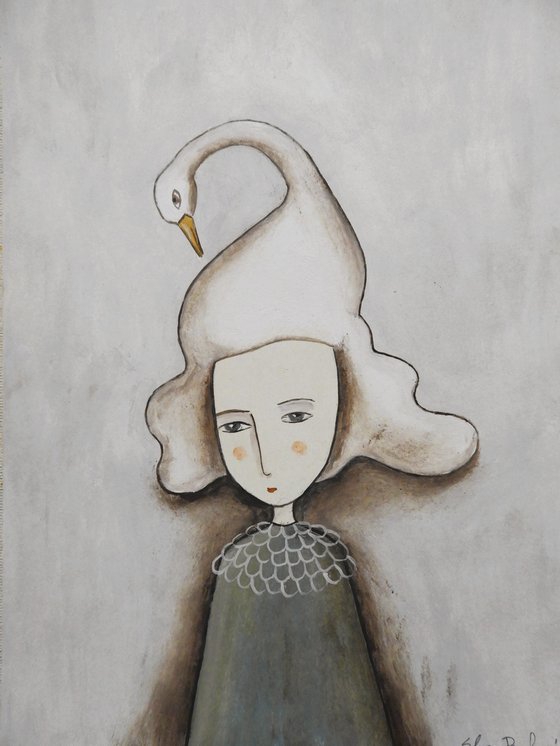 The woman and the goose