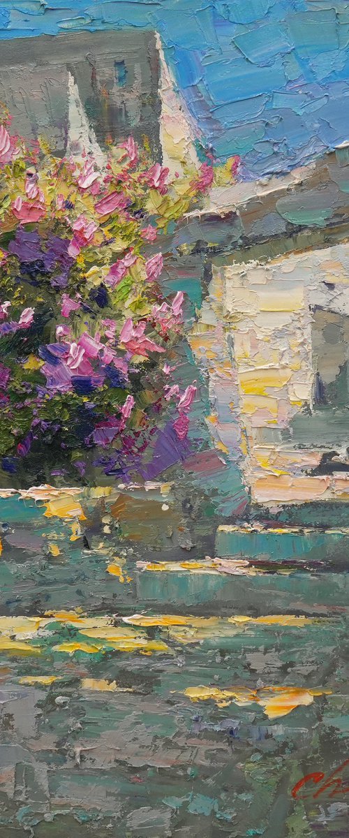 Blooming streets by Serhii Cherniakovskyi