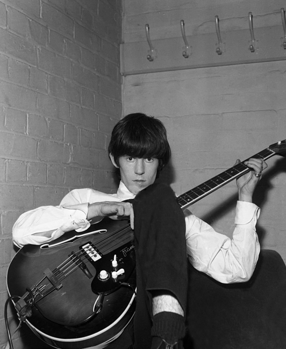 Keith Richards 1963 by Paul Berriff OBE