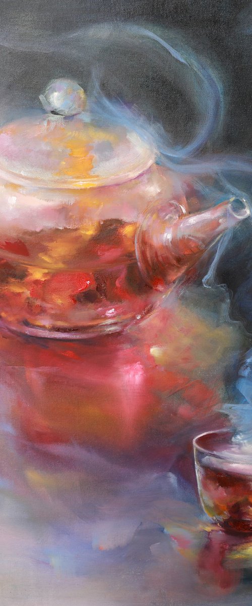 That nostalgic tea by Isabel Tapias