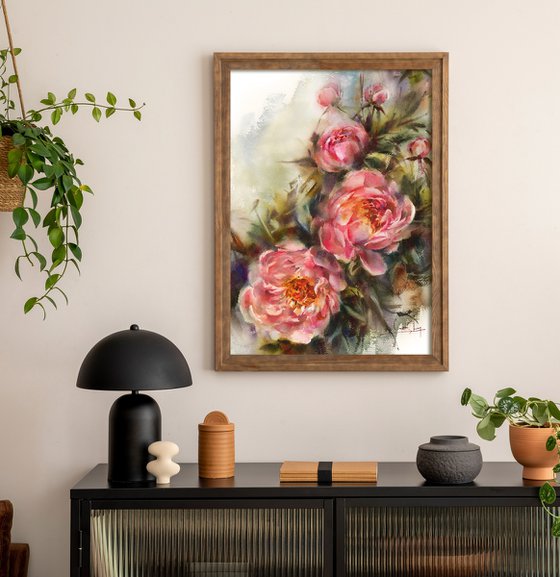 Pink Peonies