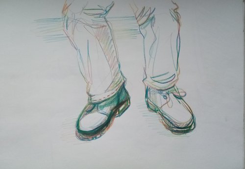 Shoe sketches / 08 by Oxana Raduga