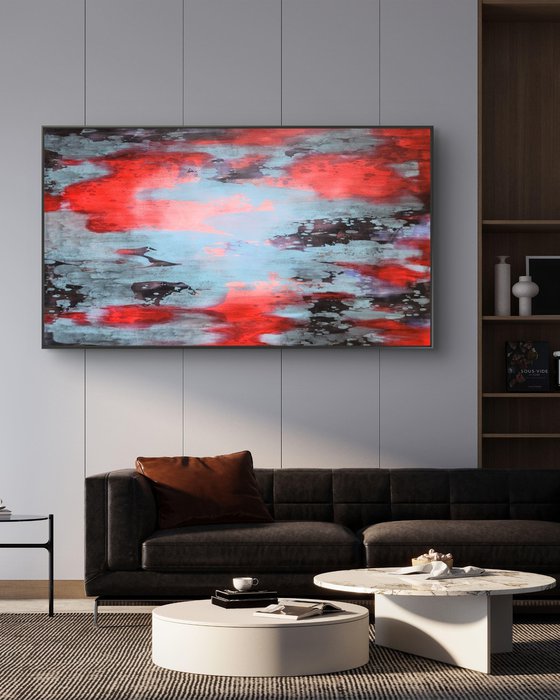 REFLECTION II- Contemporary Abstract Painting