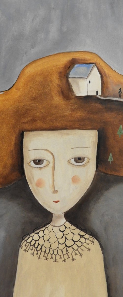 Thinking about home by Silvia Beneforti