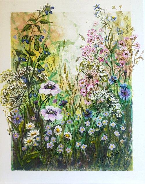 "Summer meadow II" by Elena Kraft