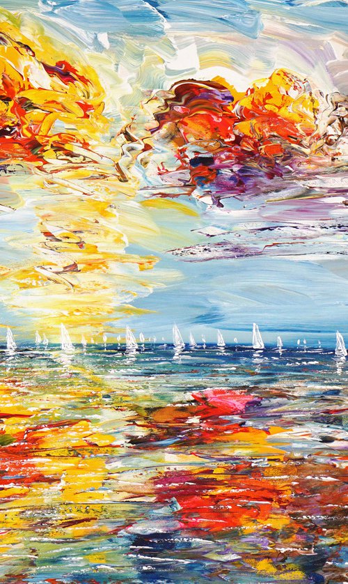 Seascape Sailing Impressions S 3 by Peter Nottrott