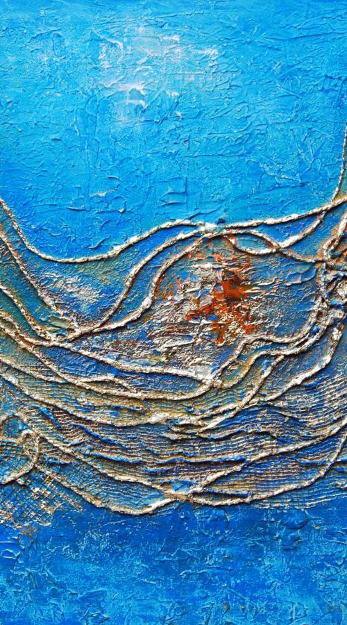 DEEP SEA TREASURE by VANADA ABSTRACT ART
