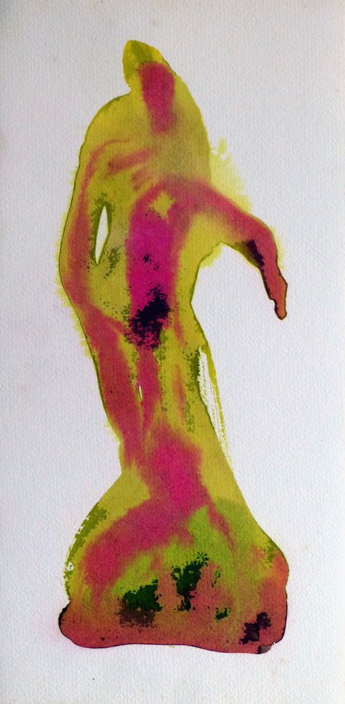 Sorceress, 20x40 cm by Frederic Belaubre